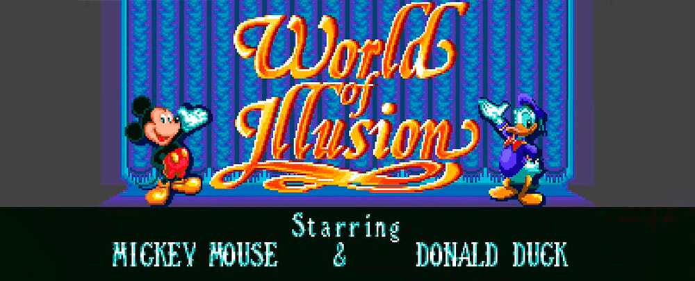 World of Illusion Starring Mickey Mouse and Donald Duck